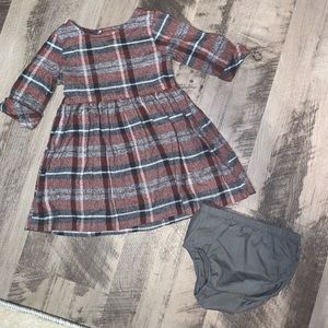 🎃Oshkosh plaid dress